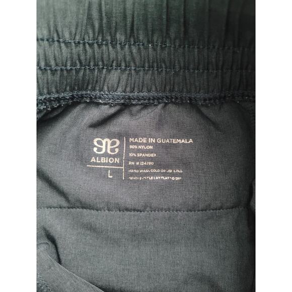 Albion Fit Womens Destination Jogger Pants High Rise Size L Petite Heather Blue - Picture 5 of 9